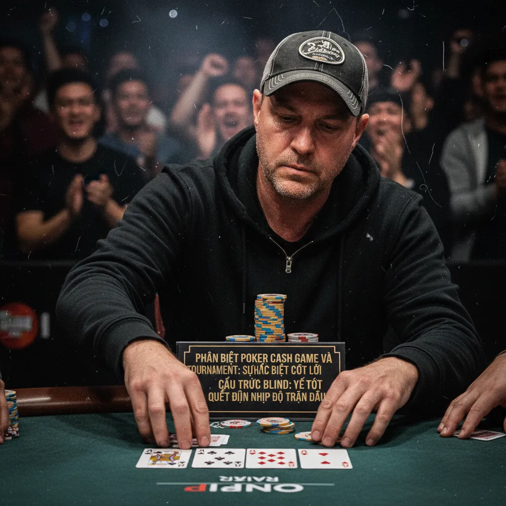 Blind tăng dần trong Poker Tournament