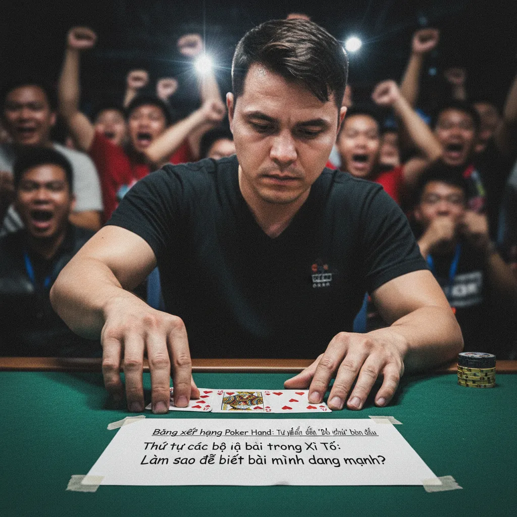 Bảng xếp hạng Poker Hand: Từ yếu nhất đến "Bá chủ" bàn đấu