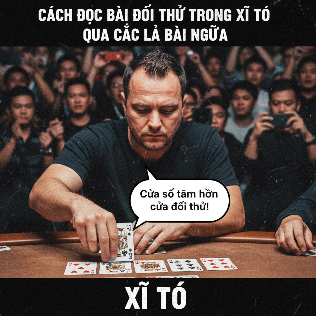 Tại sao lá bài ngửa là "cửa sổ tâm hồn" của đối thủ?