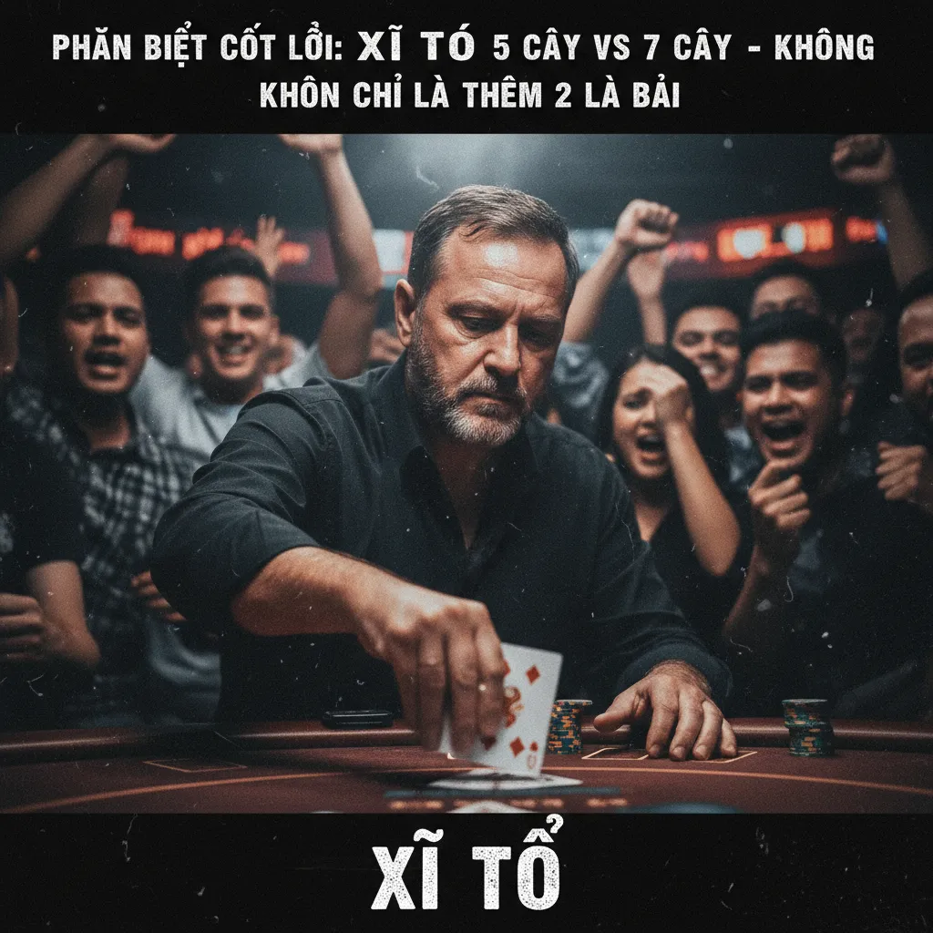 Phân biệt Xì Tố 5 cây và 7 cây