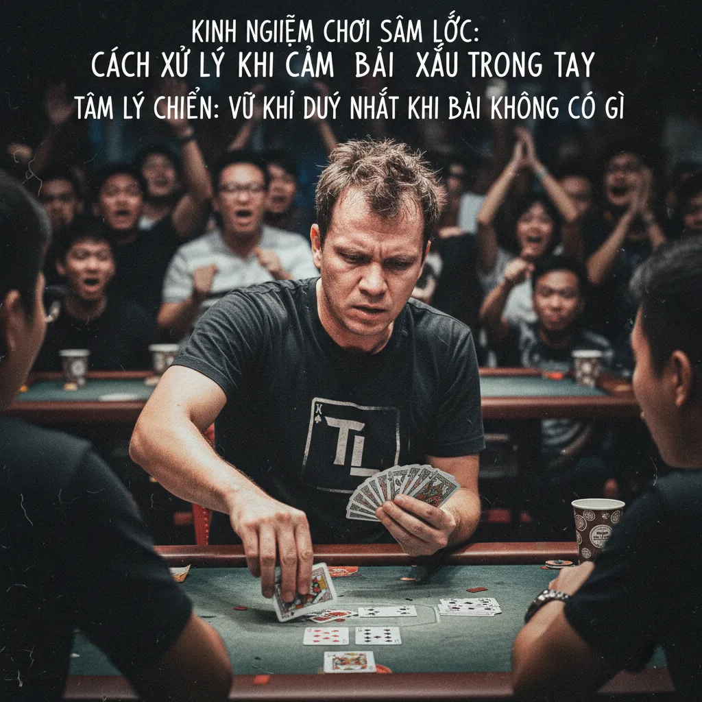 Sử dụng tâm lý chiến khi bài không có gì