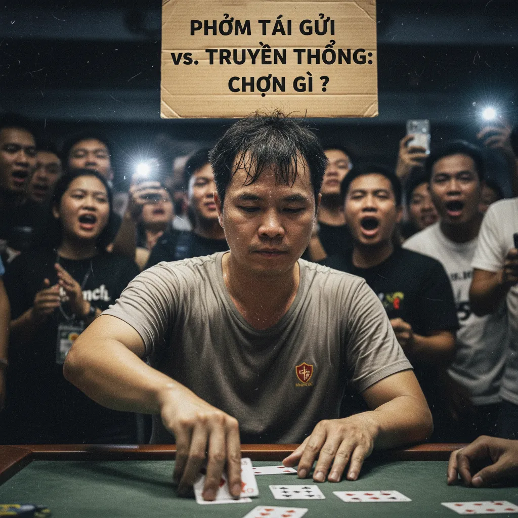 Ví dụ về một phỏm được hạ trong game