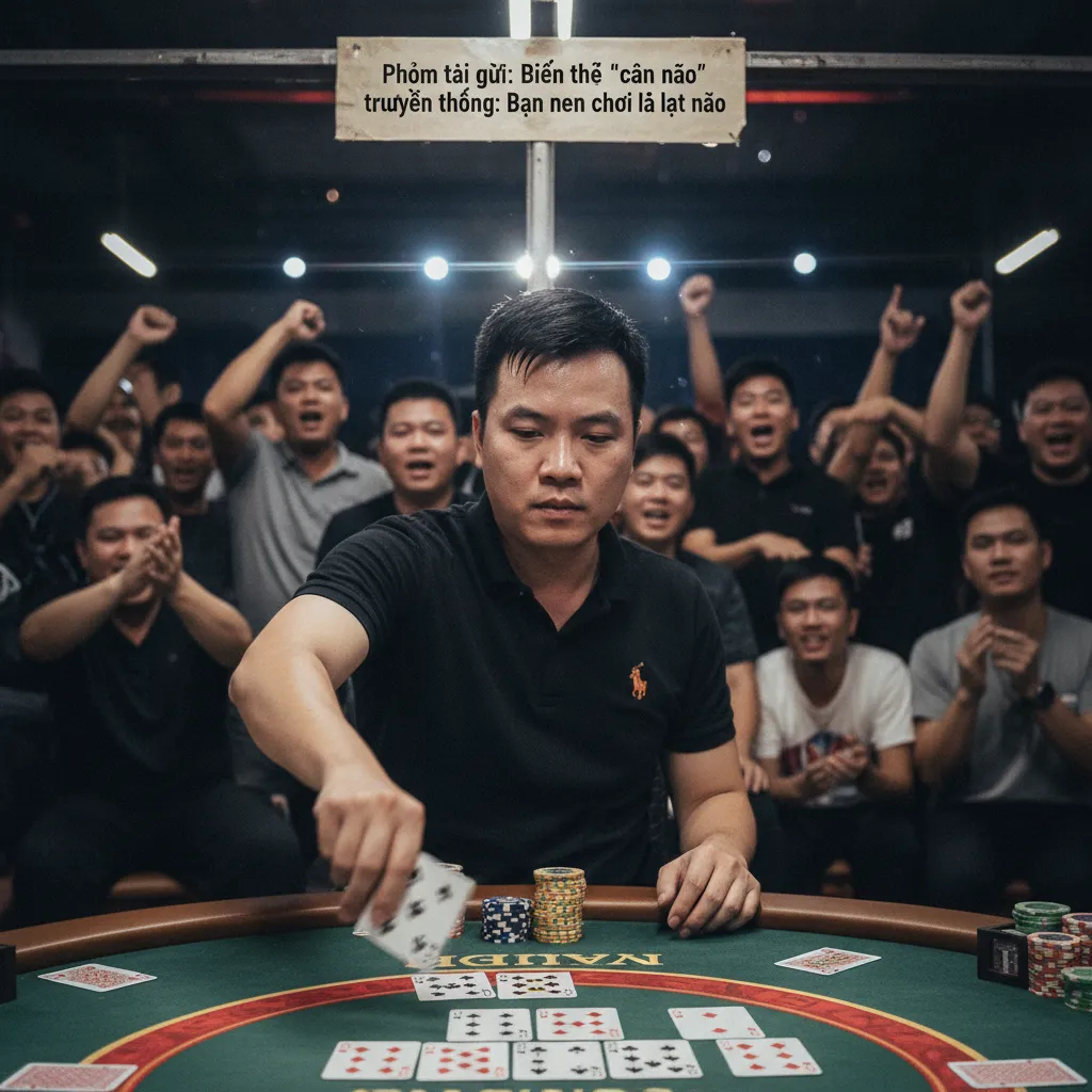 Nút Gửi bài trong game Phỏm online