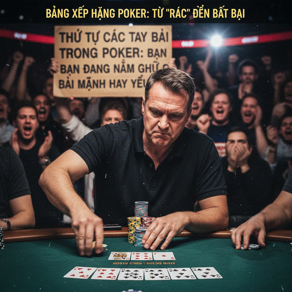 Bảng Xếp Hạng Poker: Từ "Rác" Đến "Bất Bại"