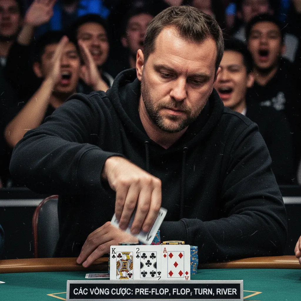 Tổng quan 4 vòng cược trong Poker Texas Hold'em