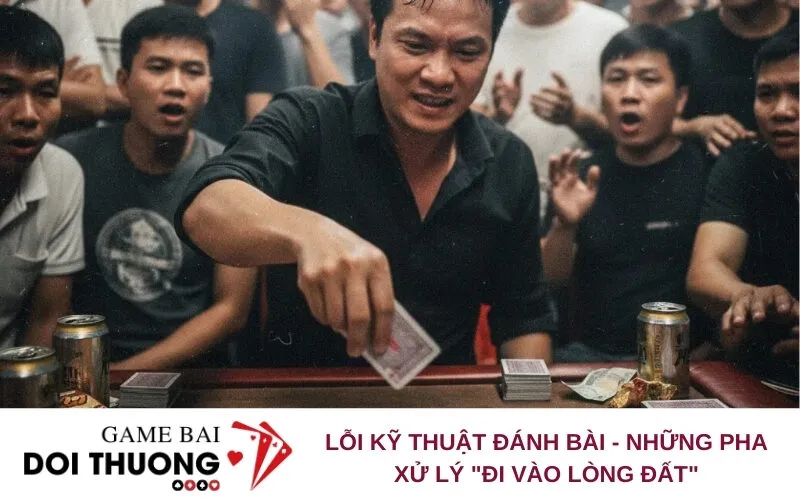 Lỗi Kỹ Thuật Đánh Bài - Những Pha Xử Lý "Đi Vào Lòng Đất"